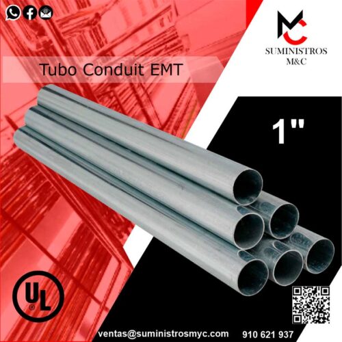 Tubo Conduit-Emt 1″