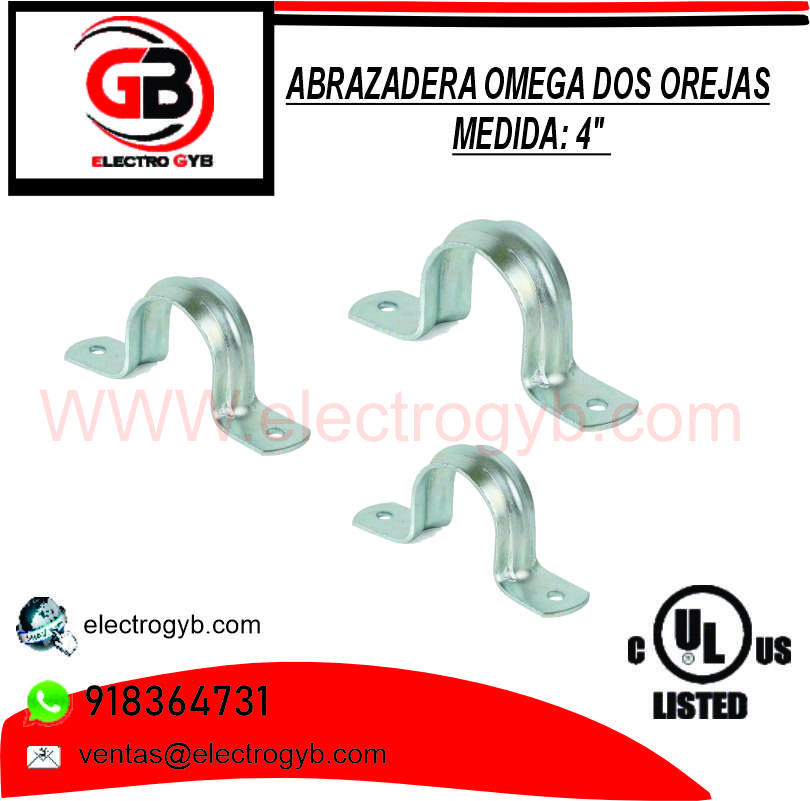 ABRAZADERA OMEGA DOS OREJAS 4