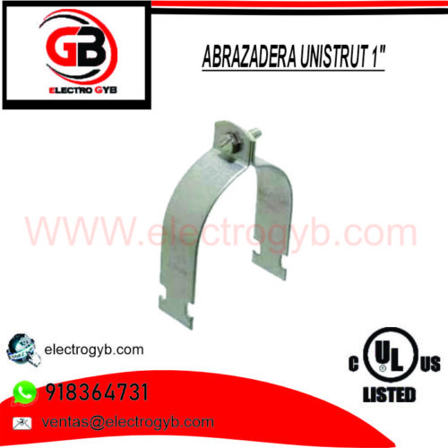 ABRAZADERA UNISTRUT 1″