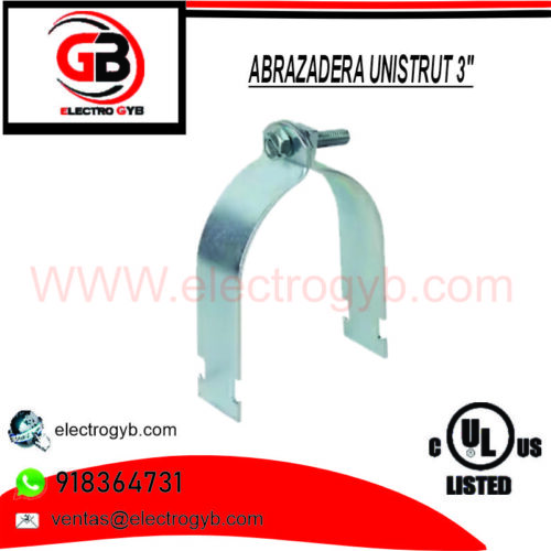 ABRAZADERA UNISTRUT 3″