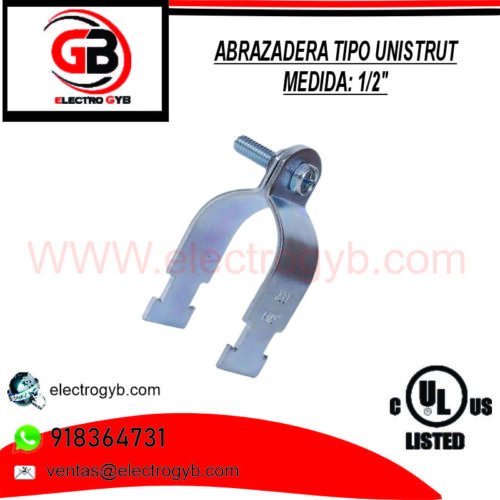 ABRAZADERA UNISTRUT 1/2″
