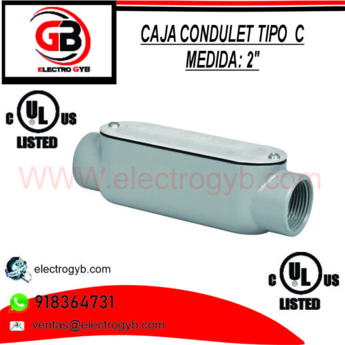 CAJA CONDULET TIPO C 2″