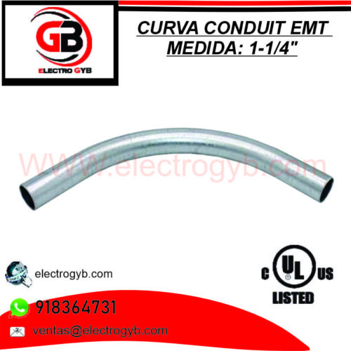 CURVA CONDUIT EMT 1-1/4″