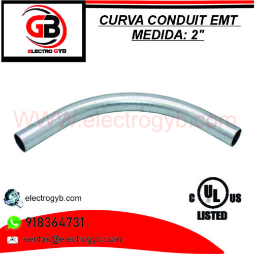 CURVA CONDUIT EMT 2″