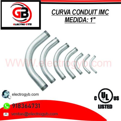 CURVA CONDUIT IMC 1″