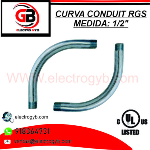 CURVA CONDUIT RGS 1/2″