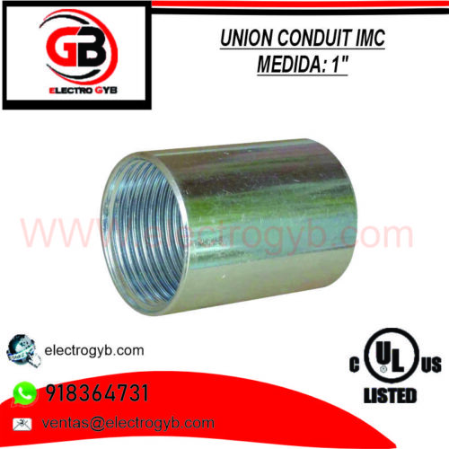 UNION CONDUIT IMC 1″