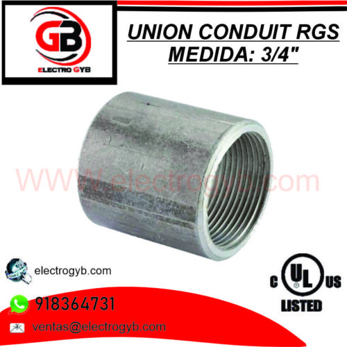 UNION CONDUIT RGS 3/4″
