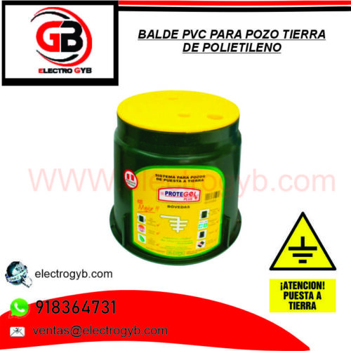 BALDE PVC PARA PAZO TIERRA DE POLIETTILENO