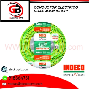 CABLE NH-80 450/750V 4MM2 FREETOX – INDECO